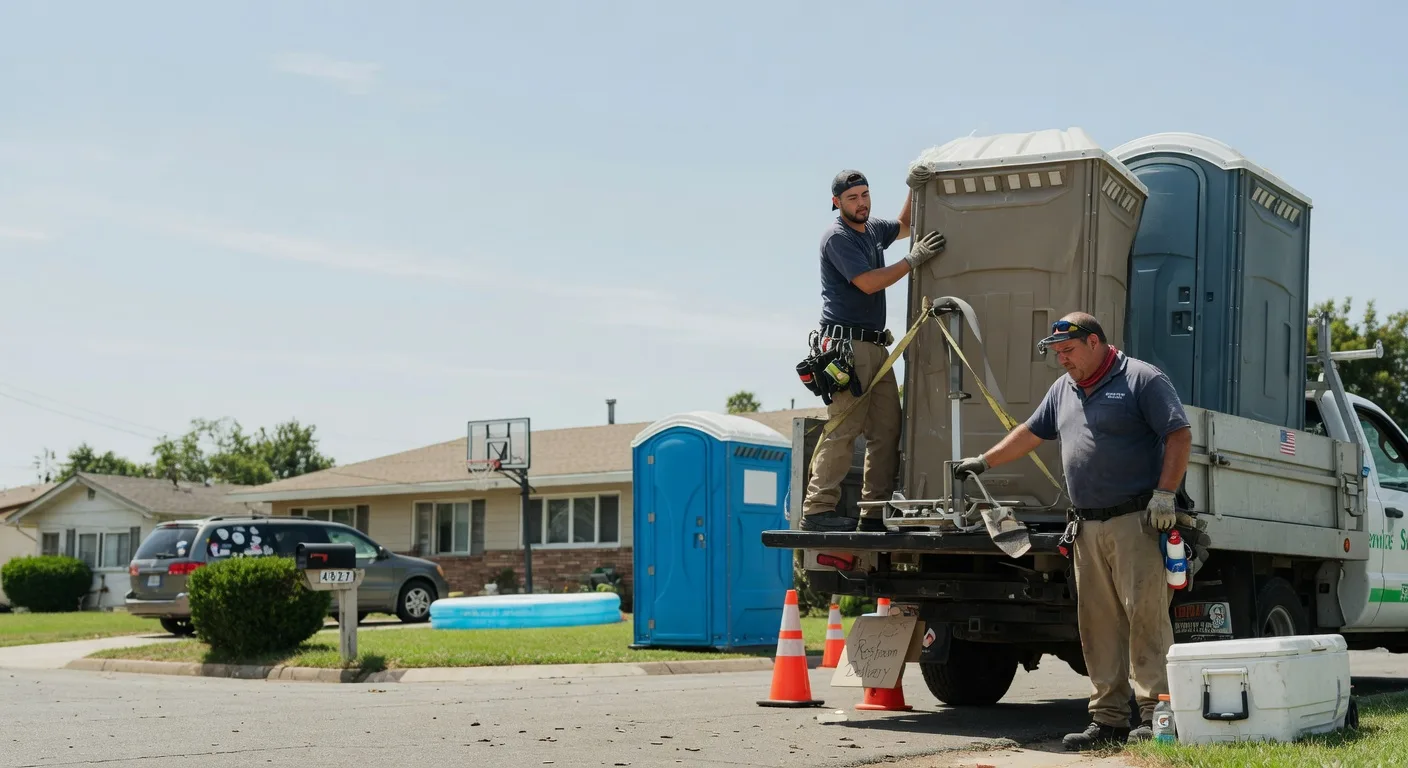 Porta Potty Rental in Red Oak, VA near me